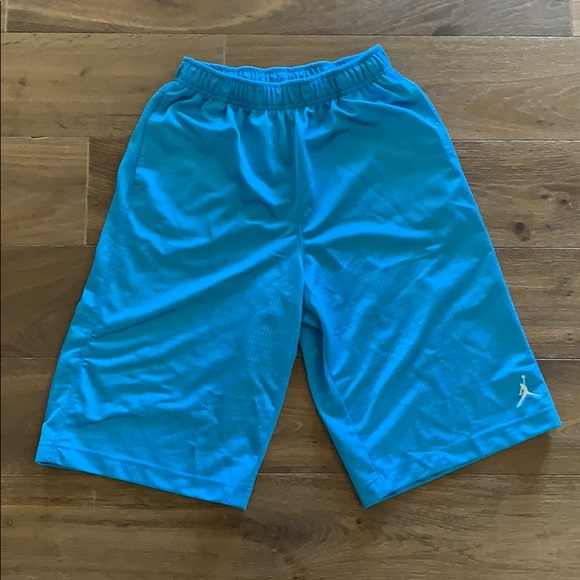 blue jordan basketball shorts